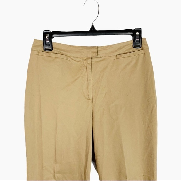 Piazza Sempione Brigitte Cropped Pants Tan Khaki‎ - Picture 2 of 8